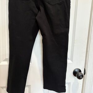 Black Cropped Pants